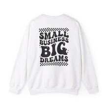 Load image into Gallery viewer, Small Business Big Dreams | Unisex Heavy Blend™ Crewneck Sweatshirt