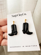 Load image into Gallery viewer, Cowboy Boots Dangles • TS Reputation Inspired | Handmade Polymer Clay Earrings