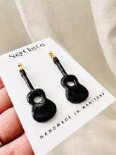 Load image into Gallery viewer, Acoustic Guitar Dangles • TS Reputation Inspired | Handmade Polymer Clay Earrings