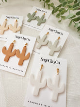 Load image into Gallery viewer, Cactus Dangles | Earth Tones Collection