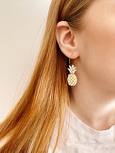 Load image into Gallery viewer, Pineapple Hoops