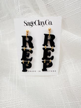 Load image into Gallery viewer, REP Dangles • TS Reputation Album Inspired | Handmade Polymer Clay Earrings
