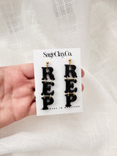Load image into Gallery viewer, REP Dangles • TS Reputation Album Inspired | Handmade Polymer Clay Earrings