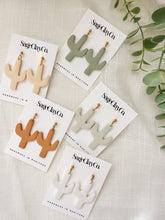 Load image into Gallery viewer, Cactus Dangles | Earth Tones Collection