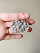 Load image into Gallery viewer, TS inspired, Mirror Ball | Handmade Polymer Clay Earrings