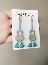 Load image into Gallery viewer, TS inspired, Tear Drops on my Guitar | Handmade Polymer Clay Earrings