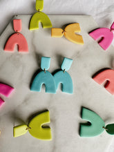 Load image into Gallery viewer, Aspen | Pool Side Collection | Hand Made Polymer Clay Earrings