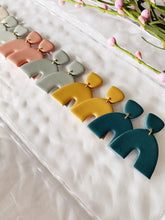 Load image into Gallery viewer, Aspen - Spring Fling Collection - Hand Made Polymer Clay Earrings