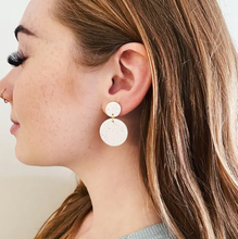 Load image into Gallery viewer, Shelby  | The Timeless Collection | Handmade Polymer Clay Earrings
