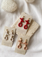 Load image into Gallery viewer, XOXO Drop Earrings | Made to Order - Handmade Polymer Clay Earrings