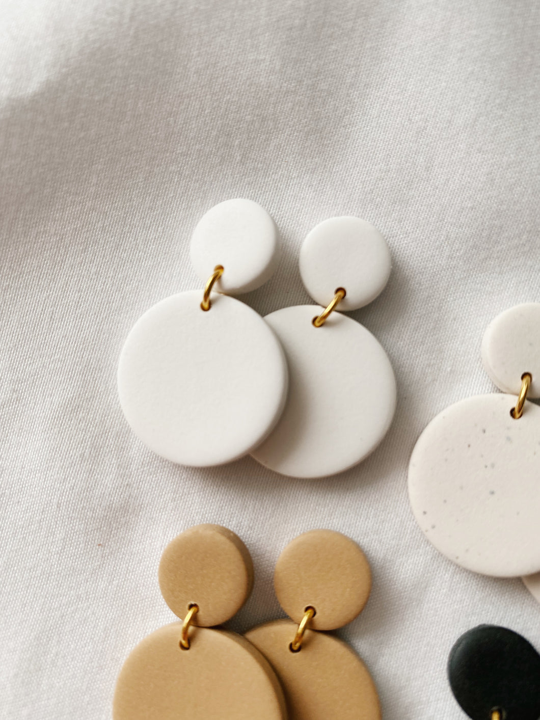 Shelby  | The Timeless Collection | Handmade Polymer Clay Earrings