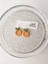 Load image into Gallery viewer, Peach Hoops