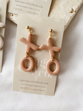 Load image into Gallery viewer, XOXO Drop Earrings | Made to Order - Handmade Polymer Clay Earrings