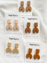 Load image into Gallery viewer, Myla | Desert Sands Collection | Handmade Polymer Clay Earrings