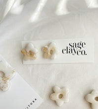 Load image into Gallery viewer, Funky Flower Studs