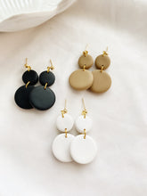 Load image into Gallery viewer, Malibu | The Timeless Collection | Handmade Polymer Clay Earrings
