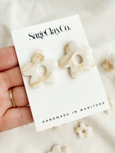 Load image into Gallery viewer, Funky Flower Studs