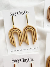 Load image into Gallery viewer, Poppy | Desert Sands Collection | Handmade Polymer Clay Earrings
