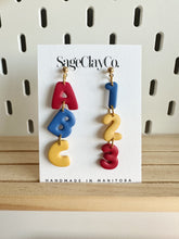 Load image into Gallery viewer, ABC 123 | Teacher Collection | Handmade Polymer Clay Earrings
