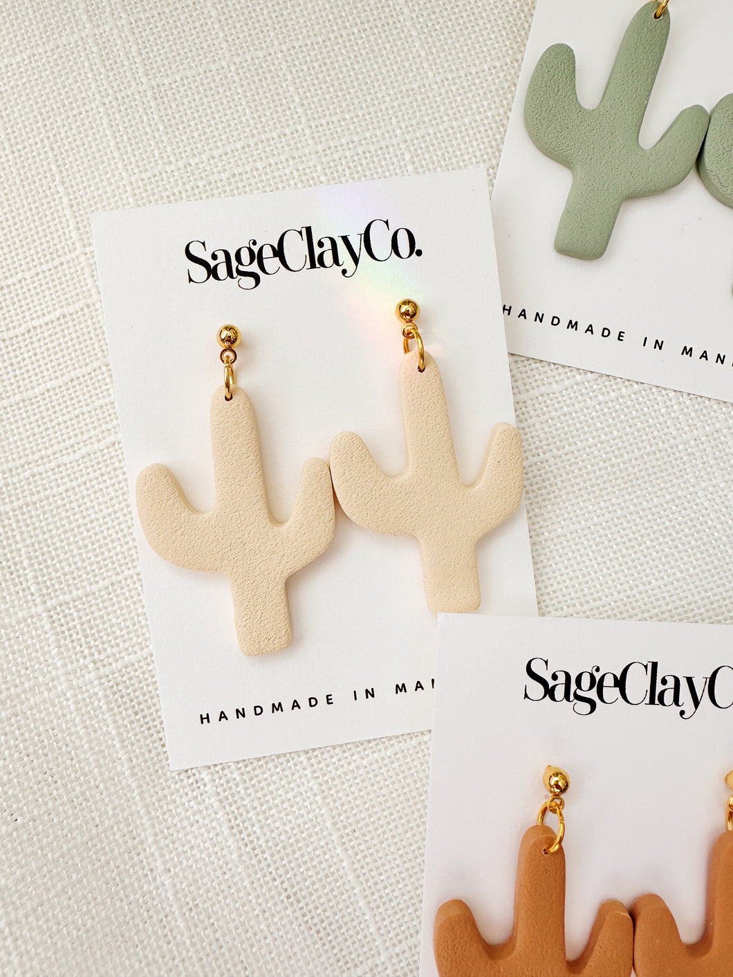 Cactus Dangles | Earth Tones Collection