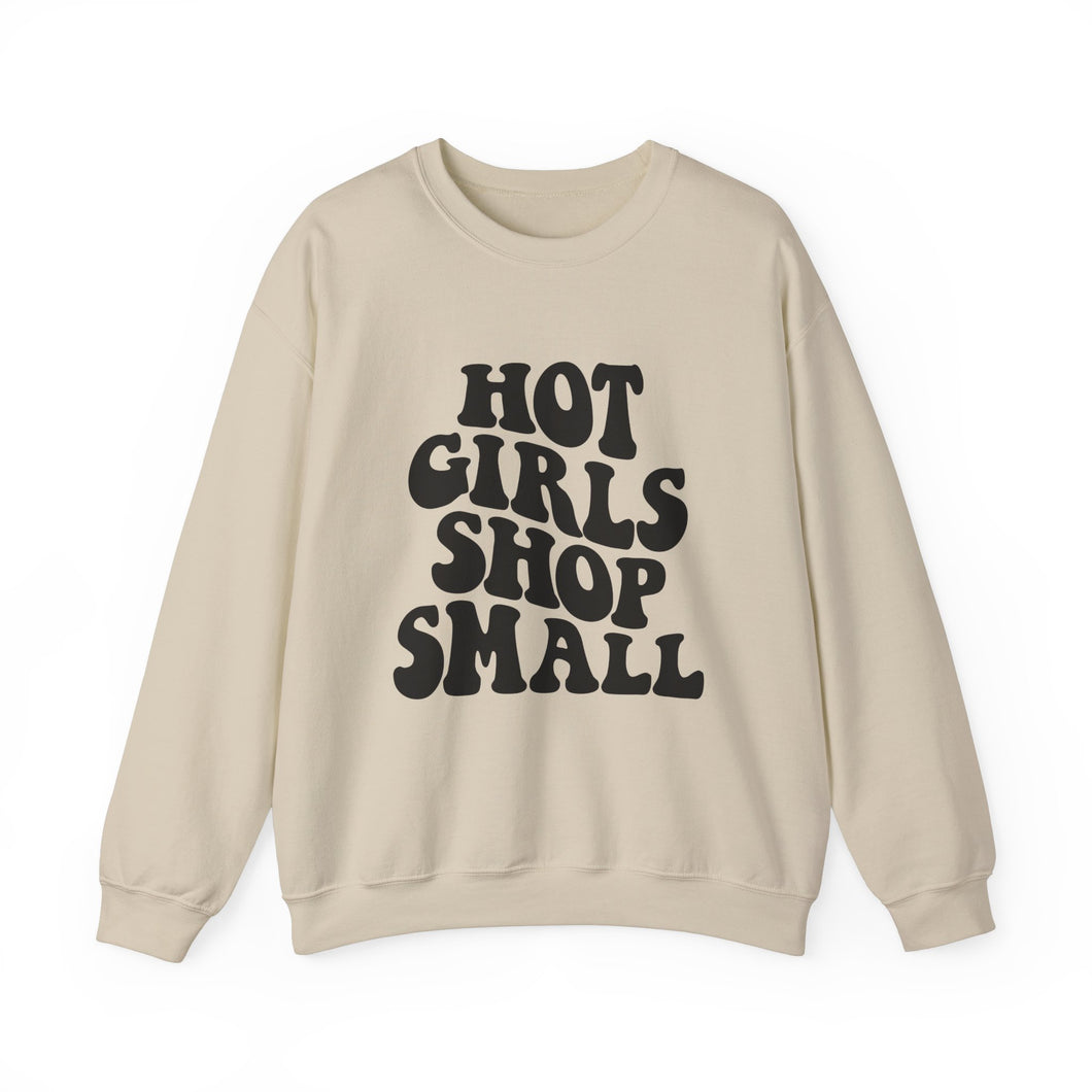 Hot Girls Shop Small | Unisex Heavy Blend™ Crewneck Sweatshirt