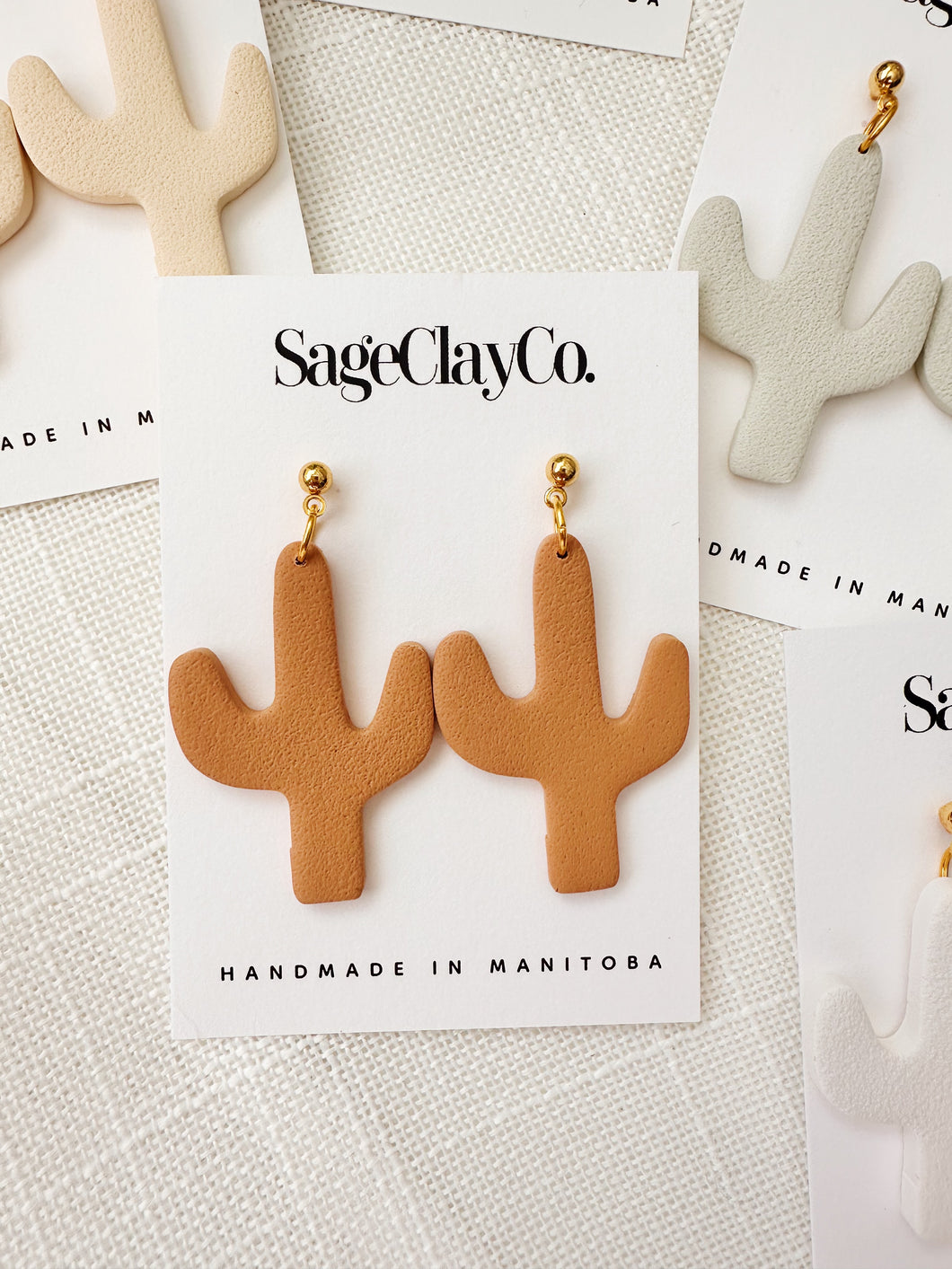 Cactus Dangles | Earth Tones Collection
