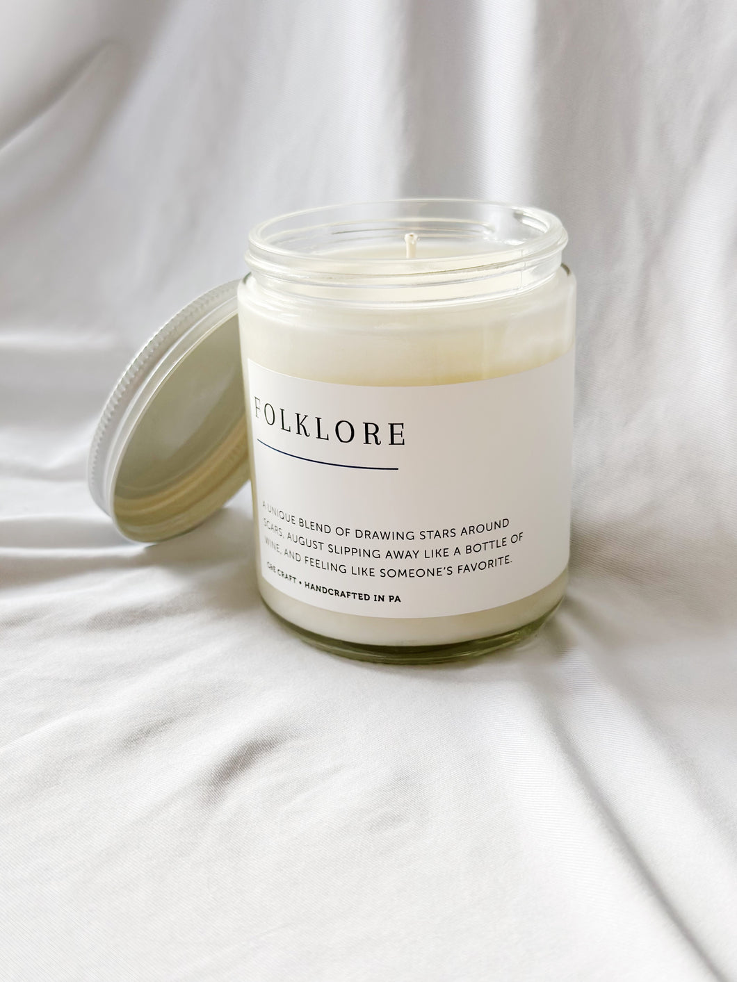 Folklore Soy Wax Candle - Taylor Swift Inspired