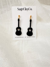 Load image into Gallery viewer, Acoustic Guitar Dangles • TS Reputation Inspired | Handmade Polymer Clay Earrings

