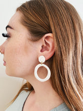 Load image into Gallery viewer, Ivy  | The Timeless Collection | Handmade Polymer Clay Earrings
