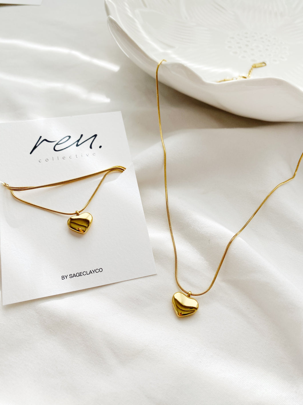 Dainty Heart | Gold Plated Necklace