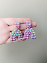 Load image into Gallery viewer, TS Lavender Haze Inspired | Handmade Polymer Clay Earrings
