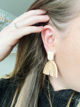 Load image into Gallery viewer, Aspen | Desert Sands Collection | Handmade Polymer Clay Earrings
