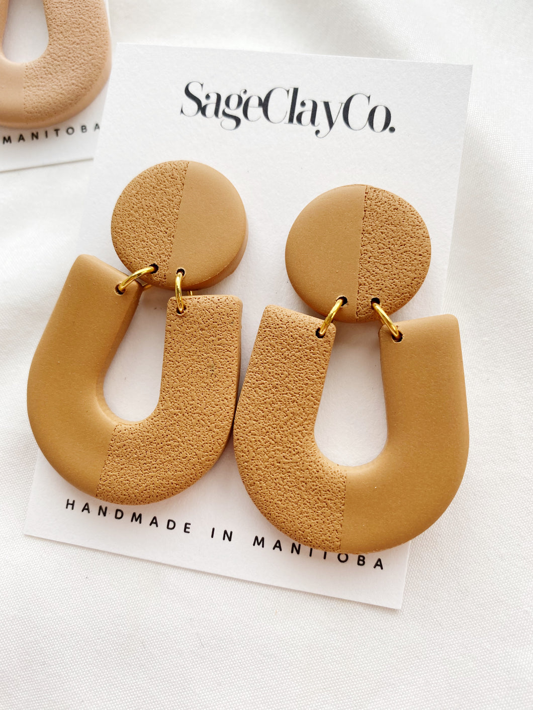 Naomi | Desert Sands Collection | Handmade Polymer Clay Earrings